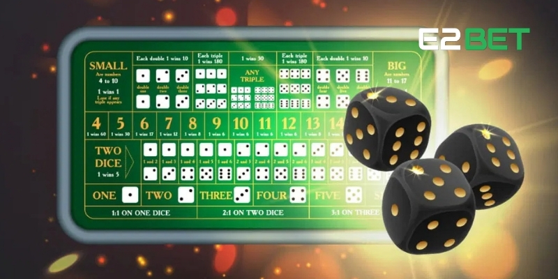 Khám phá Sicbo E2BET, trò chơi dễ chơi và cơ hội thắng lớn